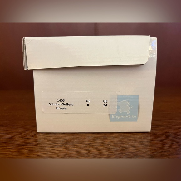 Classic Brown Kids Shoes - Picture 8 of 8